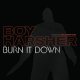 Boy Harsher: BURN IT DOWN (TRANSLUCENT ORANGE) VINYL 12"