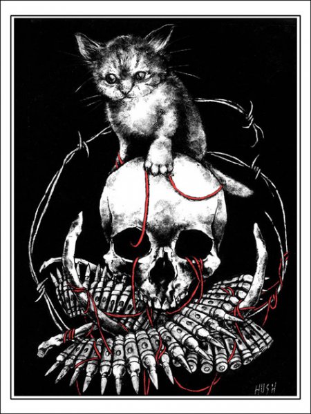 Various Artists: More Than Nine Lives 2CD + Jeremy Hush Art Print - Click Image to Close
