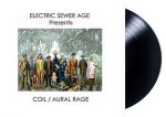 Electric Sewer Age: PRESENTS: COIL/AURAL AGE (LIMITED BLACK) VINYL LP