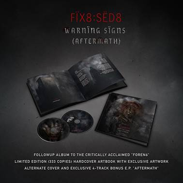 Fix8:Sed8: WARNING SIGNS + AFTERMATH 2CD + BOOK - Click Image to Close