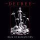 Decree: WAKE OF DEVASTATION (WHITE) VINYL LP