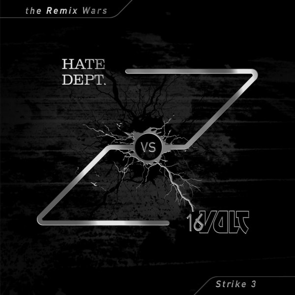 16 Volt vs Hate Dept: REMIX WARS, THE: STRIKE 3 (TEST PRESSING) VINYL LP - Click Image to Close