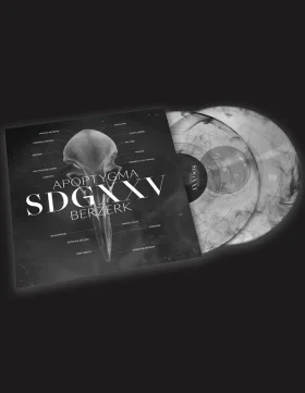 Apoptygma Berzerk: SDGXXV (Soli Deo Gloria Reworked) Translucent Grey/Smoke Effect Vinyl 2xLP Apoptygma Berzerk: SDGXXV (Soli Deo Gloria Reworked) Translucent Grey/Smoke Effect Vinyl 2xLP