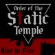 Order Of The Static Temple: RISE IN FIRE CD
