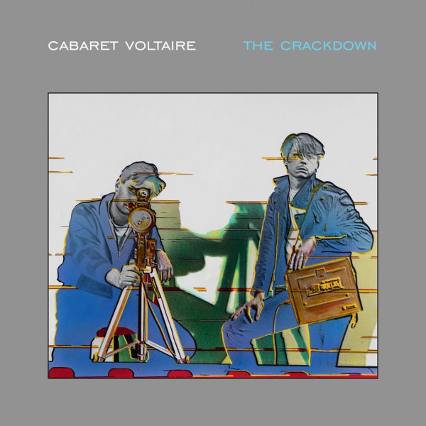 Cabaret Voltaire: CRACKDOWN, THE (SILVER) VINYL LP - Click Image to Close