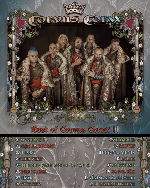 Corvus Corax: BEST OF CORVUS CORAX II CD - Click Image to Close
