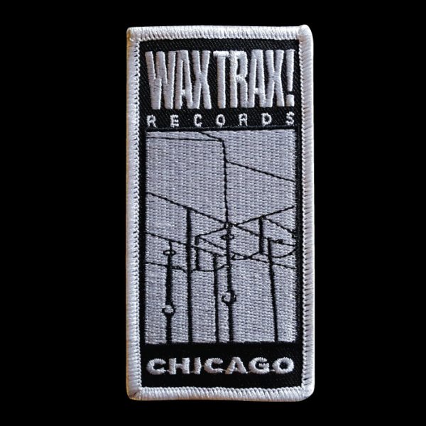 Wax Trax: WIRE LOGO PATCH - Click Image to Close