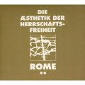 Rome: DIE AESTHTIK DER HERRSHCAFTS- FREIHEIT 2 A CROSS OF FIRE VINYL LP + CD