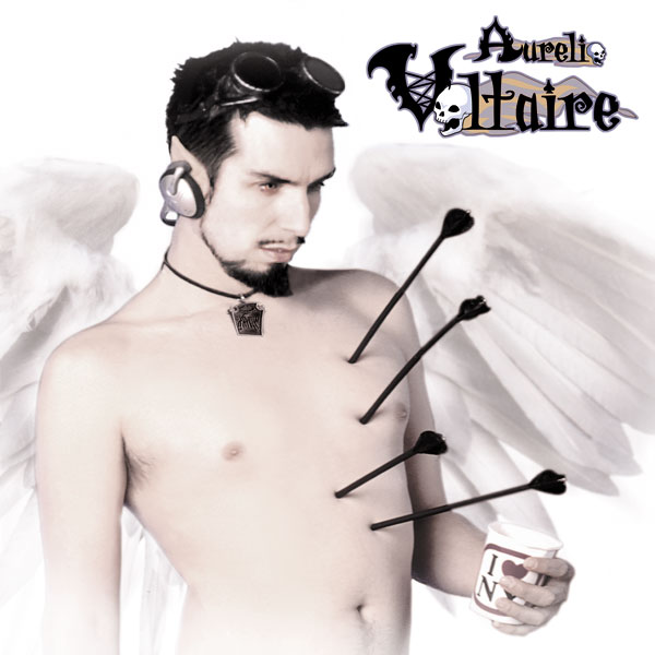 Aurelio Voltaire: ALMOST HUMAN CD - Click Image to Close
