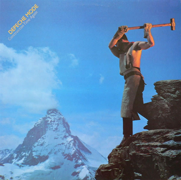 Depeche Mode: CONSTRUCTION TIME AGAIN CD - Click Image to Close