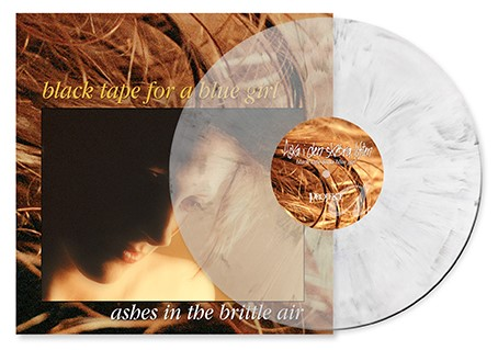 Black Tape For A Blue Girl: ASHES IN THE BRITTLE AIR (TRANSPARENT) VINYL LP - Click Image to Close