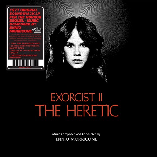 Ennio Morricone: EXORCIST II: THE HERETIC OST (GREEN) VINYL LP - Click Image to Close