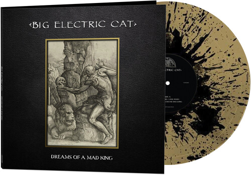 Big Electric Cat: DREAMS OF A MAD KING 2021 REISSUE (GOLD W/ BLACK SPLATTERS) VINYL LP - Click Image to Close