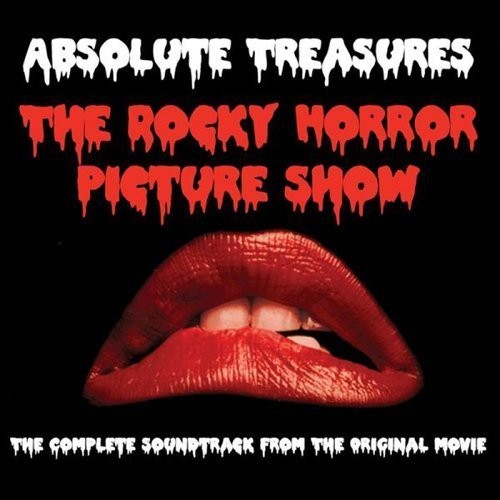 Various Artists: ABSOLUTE TREASURES THE ROCKY HORROR PICTURE SHOW THE COMPLETE SOUNDTRACK FROM THE ORIGINAL MOVIE (RED) VINYL 2XLP - Click Image to Close