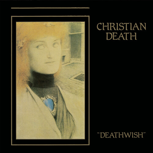 Christian Death: DEATHWISH (RED & GOLD SPLATTER) VINYL LP - Click Image to Close