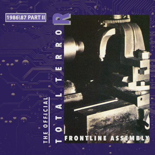 Front Line Assembly: TOTAL TERROR PART II 1986/87 (CLEOPATRA) (PURPLE MARBLE) VINYL 2XLP - Click Image to Close