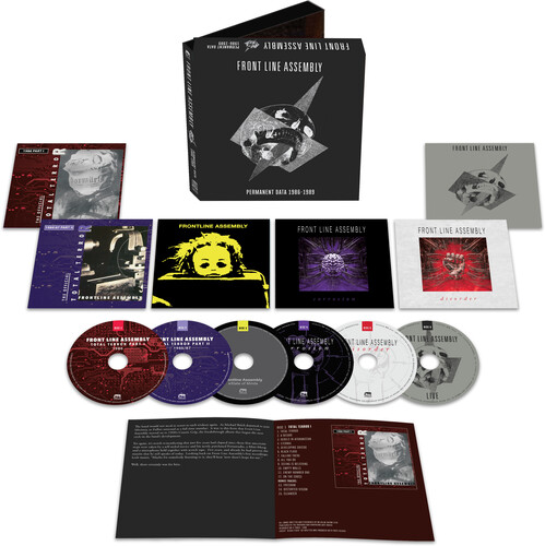 Front Line Assembly: PERMANENT DATA 1986-1989 6CD BOX - Click Image to Close