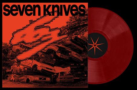 Seven Knives: BO3 (LIMITED TRANSPARENT RED) VINYL LP - Click Image to Close