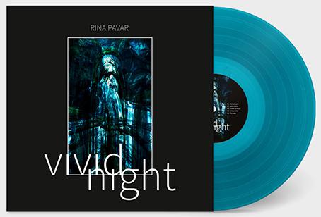 Rina Pavar: VIVID NIGHT (LIMITED TRANSLUCENT SEA BLUE) VINYL LP - Click Image to Close