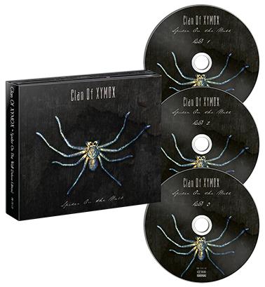 Clan Of Xymox: SPIDER ON THE WALL (LIMITED DELUXE) 3CD - Click Image to Close