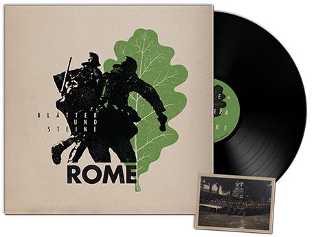 Rome: BLATTER UND STEINE (LIMITED) (BLACK) VINYL LP - Click Image to Close