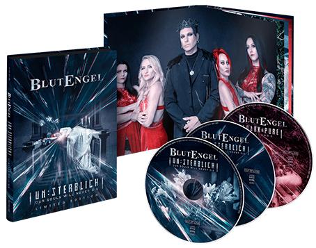 Blutengel: UN:STERBLICH - OUR SOULS WILL NEVER DIE (LIMITED HARDCOVER BOOK EDITION) 3CD - Click Image to Close