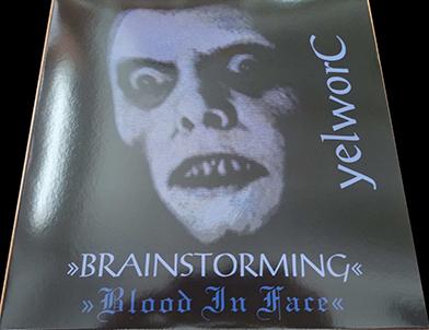 Yelworc: BRAINSTORMING & BLOOD IN FACE (LIMITED WHITE) VINYL 2XLP - Click Image to Close