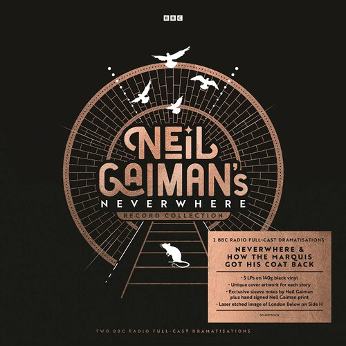 Neil Gaiman: NEVERWHERE RECORD COLLECTION VINYL 5XLP BOX - Click Image to Close