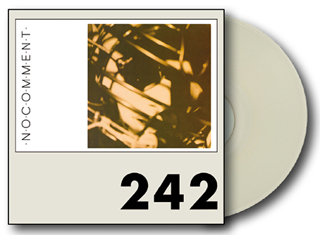 Front 242: NO COMMENT (CRYSTAL CLEAR) VINYL LP (PREORDER, EXPECTED MID JUNE) - Click Image to Close